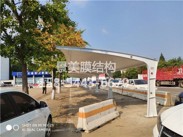 臨沂費縣交警大隊停車棚