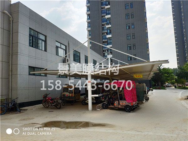 膜結構車棚的作用