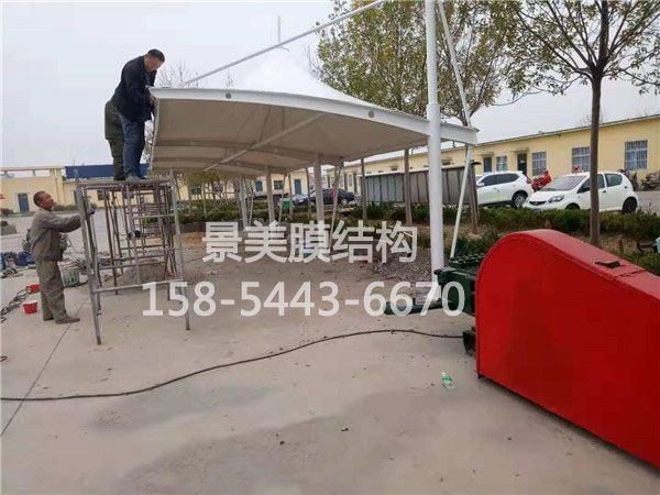 東營勝利采油廠停車棚