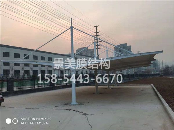 博山區賓爵電梯公司停車棚