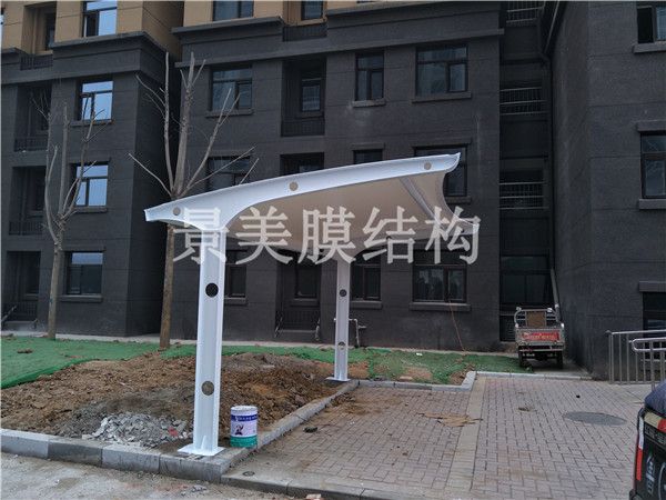 膜結構停車棚的市場前景