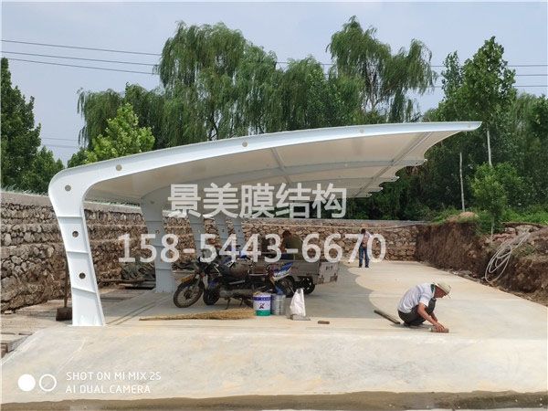 淄博銀仕來家苑電動車棚