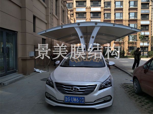 濟陽龍域天成小區電動車棚