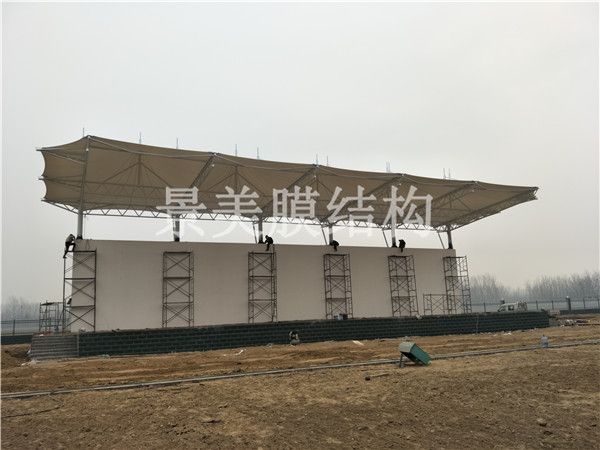 聊城茌平縣茌山學校看臺